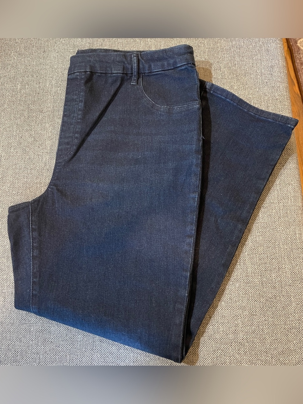 NWT Time and Tru Womans High Rise Straight Leg Denim Jeggins size XXL (20)